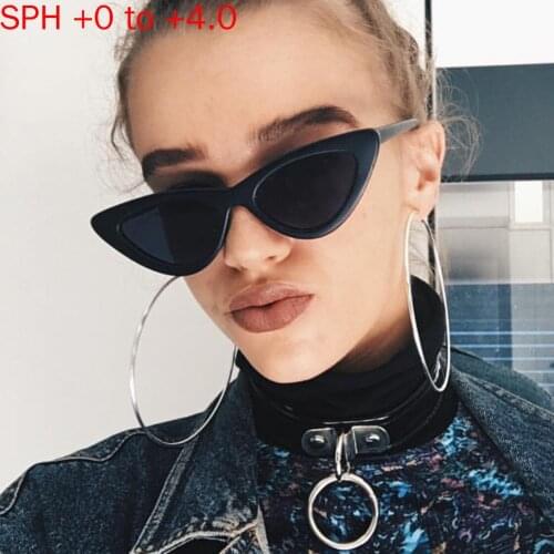 Prescription Cat Bifocal Reading Sunglasses With Diopter SPH 1.0 TO 4.0 Men Women Fashion Anti-fatigue Presbyopic NX