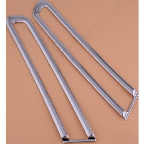 DWCX ABS Chrome 2Pcs Rear Tail Fog Light Lamp Cover Trim fit for Ford Explorer 2011 2012 2013 2014 2015