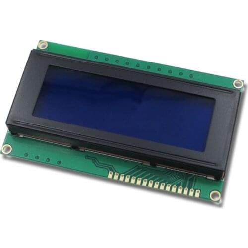 HAILANGNIAO 10pcs/lot LCD Board 2004 20*4 LCD 20X4 5V Blue and Green screen blacklight LCD2004 display LCD module LCD 2004