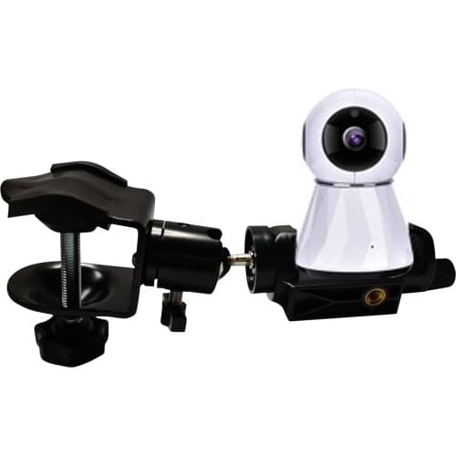 Baby Monitor Mount 360 Degrees Rotatable Stable Camera Holder Stand for Baby Monitor Mount on Bed Camera Bracket Stabilizer