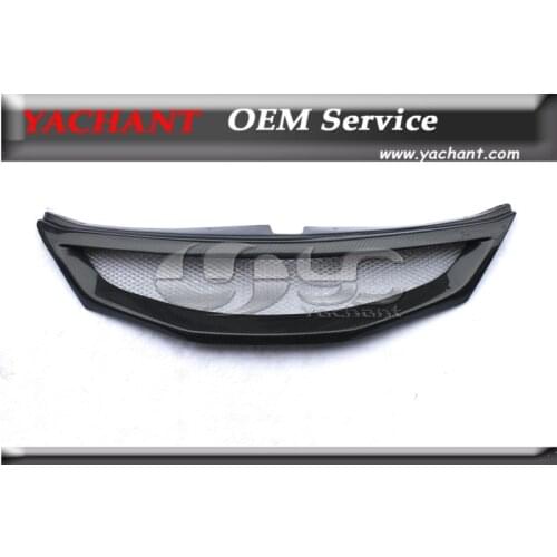 Carbon Fiber CS Style Front Grille Fit For 2008-2010 Subaru Impreza GRB WRX STI