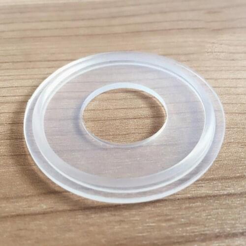 Fit 51mm Pipe OD 2" Tri Clamp Sanitary Transparent Silicon Sealing Gasket Strip Homebrew For Diopter Ferule