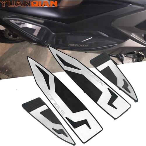 For KYMCO XCITING 400 S400 XCITINGS400 XCITING400 2019 Motorcycle Accessories Footrest Footpads Foot Pegs Pedals Plate Pads