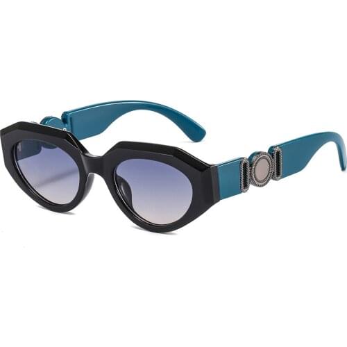 Fashion Vintage Cat Eye Sunglasses Women Men 2021 Luxury Brand Designer Travel Driving Small Sun Glasses For Female Shades UV400