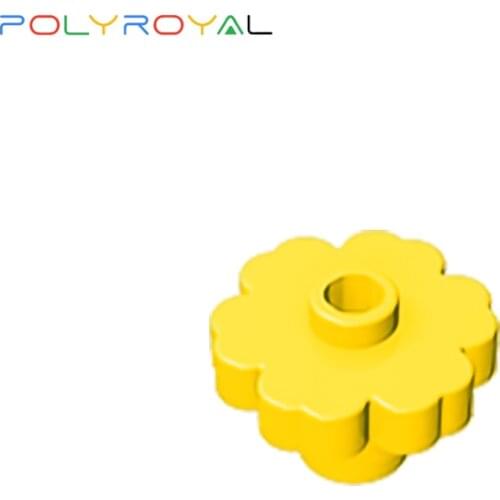 Building Blocks parts 2x2 six petal flower plant 10 PCS MOC Compatible With brands toys for children 4728