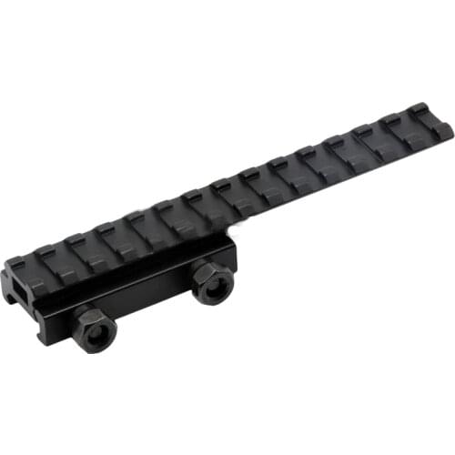 Tactical Extened High Riser Base Flat Top 143mm 14 Slot for 20mm Picatinny/Weaver Rail Mount Hunting