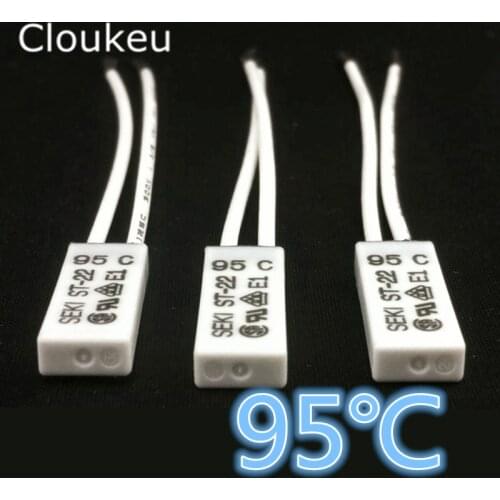 SEKI ST-22 95C Temperature Switch Thermal control 5A250V Normally Closed 95 Centigrade