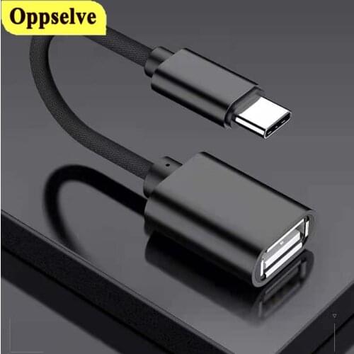USB C 3.0 OTG Adapter Micro USB Type-C Male to USB Female OTG Connector Cable for Mobile Phone Smart Phone Huawei Cable Extender