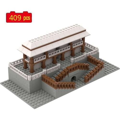 Military Series Medieval Ancient Building Castle Tower Observatory MOC Accessories Blocks Bricks Toys Gifts