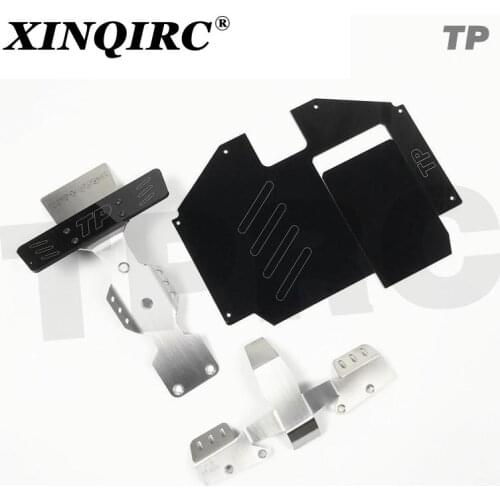 304 stainless steel chassis armor base for RC car 1 / 7 traxxas unlimited desert Racer UDR