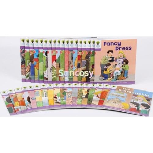 36 Books /set Oxford Reading Tree Level Hand Book Helping Child To Read Phonics English Story Picture Book Early English Books