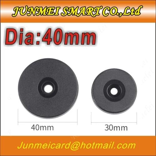 50pcs Patrol system 40mm Guard checkpoint 125Khz Rfid Tag EM4100 ID Round Coin chip card Access Control Guard Tour Patrol System