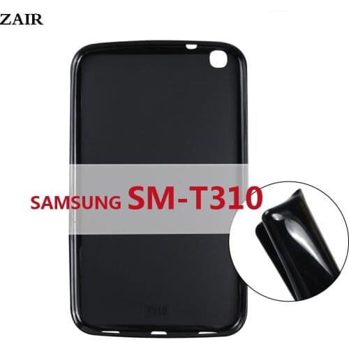 Case For Samsung Galaxy Tab 3 8.0 T310 T311 T315 SM-T310 Bendable Soft Silicone TPU Protective Shell Shockproof Tablet Cover
