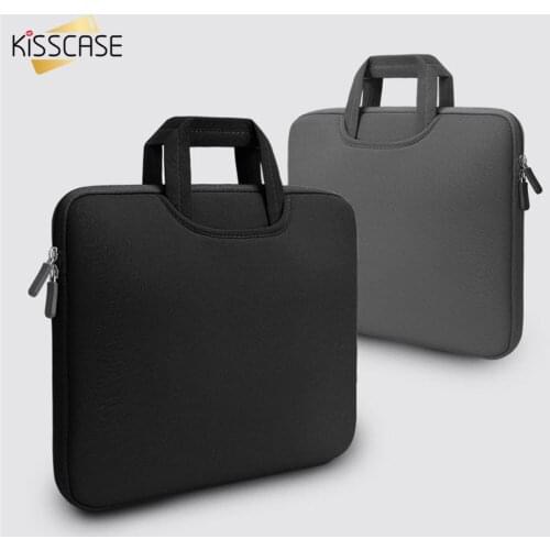 11.6" - 15.6" Inch Sponge Laptop Bag For Macbook Air Pro Retina 11 12 13 15 Case Zipper Computer Pouch Laptop Handbag Cover