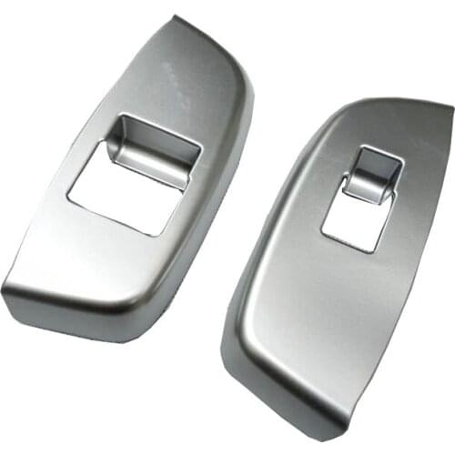 Chrome Window Lift Switch Interior Door Handle Armrest Panel for Nissan Nv200 Evalia 2010 2018 Decoration Car Styling Sticker