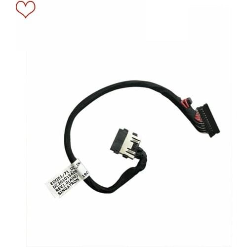 DC Power Jack Cable For Dell Alienware M15 M17 R2 m15 R2 m17 R2 P87F001 P41E001 DC-IN DC Charging Socket Connector Harness