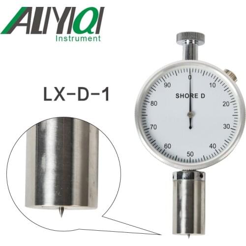 LX-D-1 Shore Hardness Tester Hard Rubber Hard Resin Acrylic Glass Cushiony Plastic Cement printing Plates Fiber