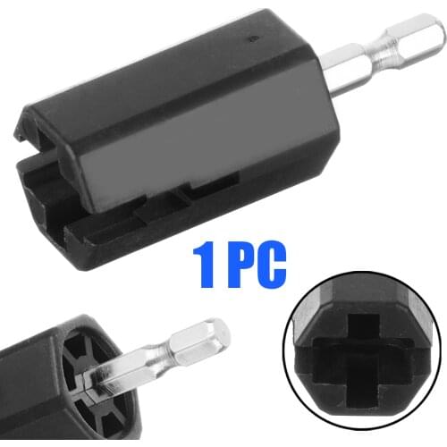 Automatic Hexagonal Bit Luthier Tool Multifunctional Guitar String Winder Bridge Pin Puller Remover Electric Drill Head