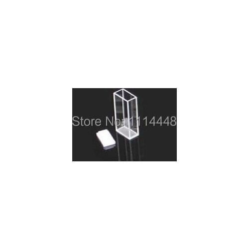 New Standard 1cm 2cm 10mm 20mm Large Cell Fluorescence Quartz Cuvette with PTFE Stopper