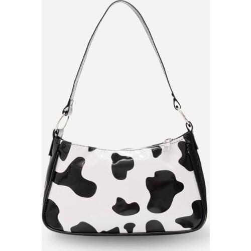 Casual Women Handbags Cow Pattern Brand Designer Ladies Women Bags Fashionable Shoulder Messenger Bags Women 2020