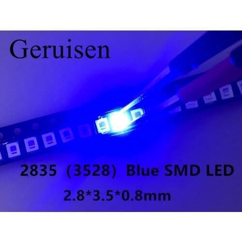 SMD LED 2835 Blue Light 0.2W 460-465nm SMD 2835 LED 3.0~3.4V Blue led/200PCS