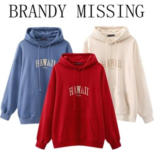 Oversize Girls Soft Cotton Hoodies 2021 Spring-autumn Fashion Ladies Fleece Pullovers Vintage Women Casual Hooded Outerwear