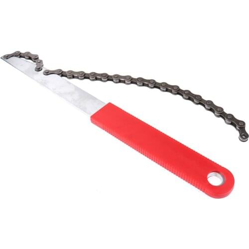 Bike Chain Whip Freewheel Sprocket Cassette Tool Cycling Bicycle Chains Whip Wheel Sprocket Remove Repair Kit Gmarty