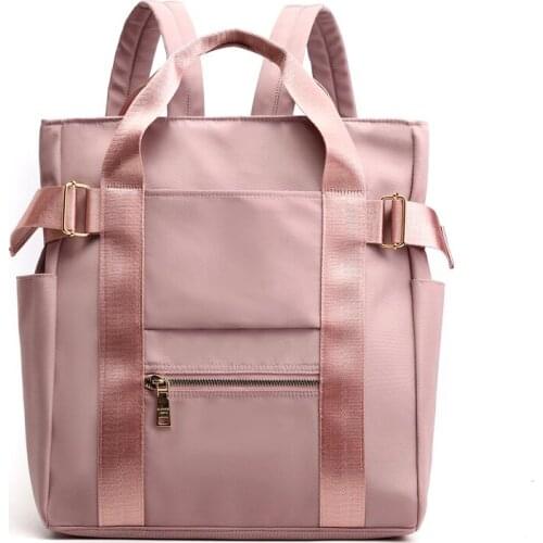 Waterproof Nylon Backpack Women Casual Backpacks Ladies Back Pack Purse Tote Backpack School Bags For Teen Girl College Bookbags