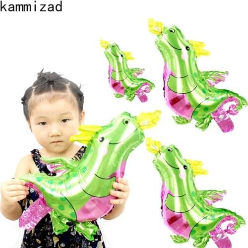3pcs/lot 16inch shaped dinosaur party aluminum foil balloon inflatable air balloons childrens toys birthday decoration ballons