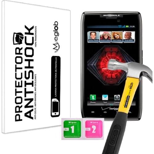 Protector de Pantalla Anti-Shock Anti-Golpe Anti-arañazos Compatible con Motorola RAZR MAXX