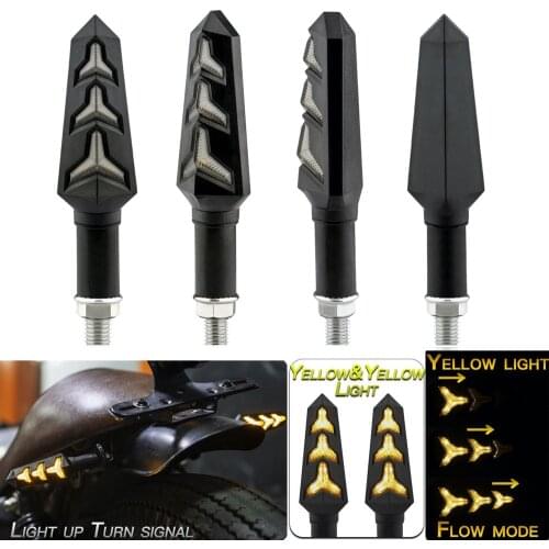 12 LED Motorcycle Turn Signal Light Flashing Motorbike Indicator Blinker Brake Lighting Waterproof Tail Lights Signal Lamp