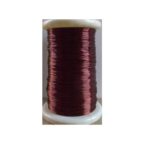 45m Free shipping 1.25mm QZ - 2/130 polyester enamelled copper wire Enameled copper round wire