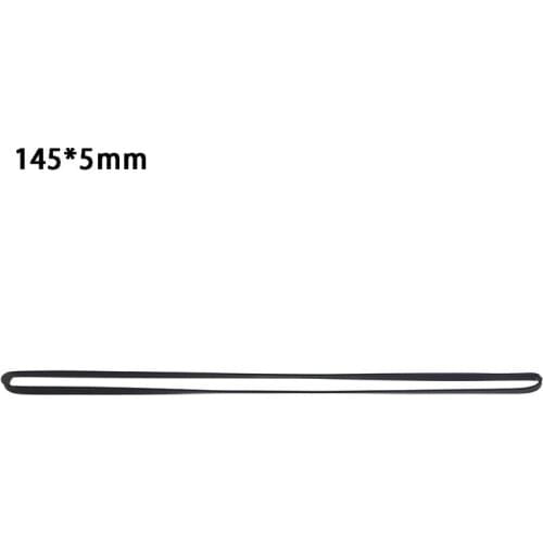 5mm Wide Turntable Rubber Belt Replacement Flat Drive Belt for Vinyl Record Player Belt-Driven Turntables