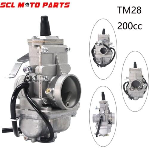 Alconstar-Racing Motorcycle TM28 28mm Mikuni Carburetor Flat Slide Carburedor For Honda Yamaha Kawasaki Performance