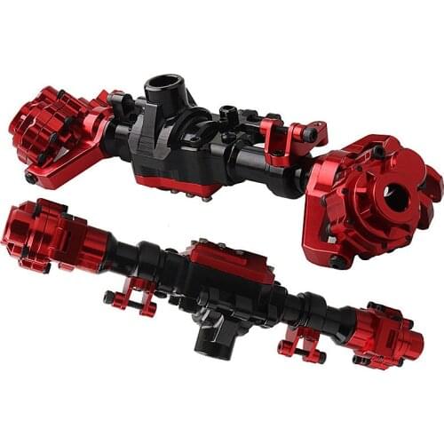 Aluminum Front Axle+Rear Axle Set for 1/10 rc car Trx TRX-4 RC accessories