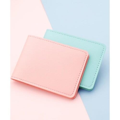 Ultra-thin Driver License Holder Leather Cover for Car Driving Documents Business ID Pass Certificate Folder unisex Wallet Case