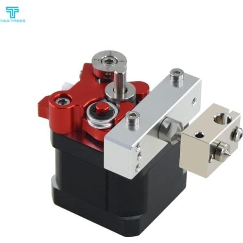 TWO TREES 3D Printer Parts TPU Flexible Filament Extruder PLA/ABS/PETG/Soft With Eccentric Wheel Flexion Retrofit Extruder Kit