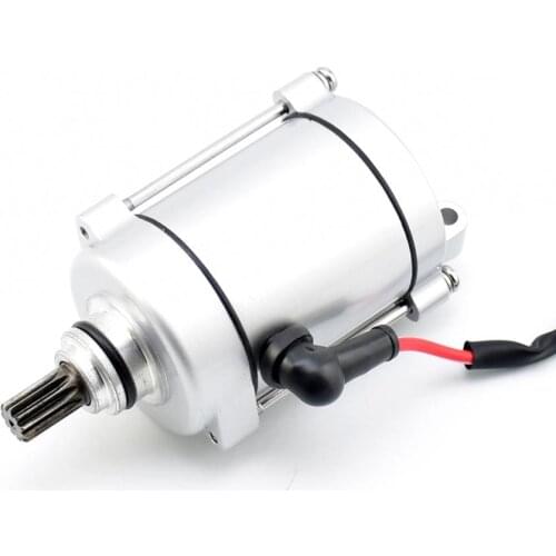 11 Teeth Electric Starter Motor For CG125/150/200/250cc Zongshen ATV Linhai Water cooled Engine Parts Moped Scooter ATV