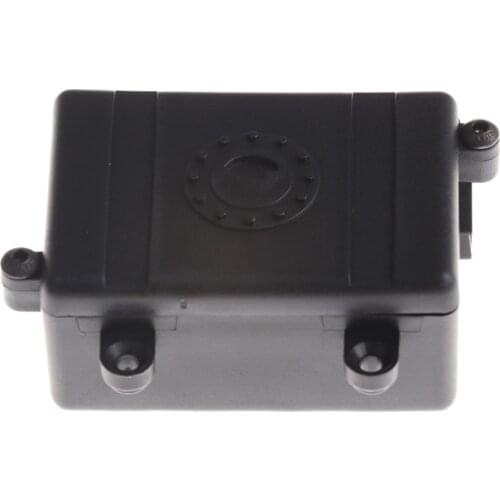 FBIL-Receiver Box Rc Car Radio Box Decoration Tool Plastic For 1/10 Rc Rock Crawler Car Axial Scx10 Rc4Wd D90 D110 D130