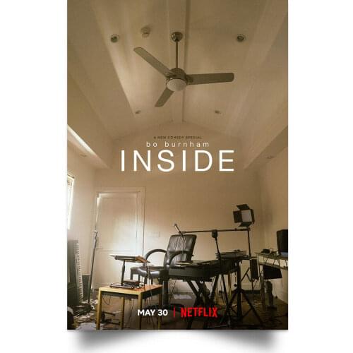 Bo Burnham- Inside MOVIE Photo Art Film Print Silk Poster for Your Home Wall Decor 24x36inch