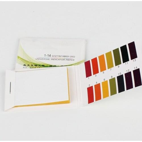 2020 New PH Paper Meter 80 Strips/pack PH Test Strips Full 1-14st Indicator Litmus Tester Paper Water Soilsting Kit Factory