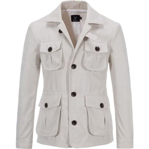 Lozou Mens Corduroy Jackets