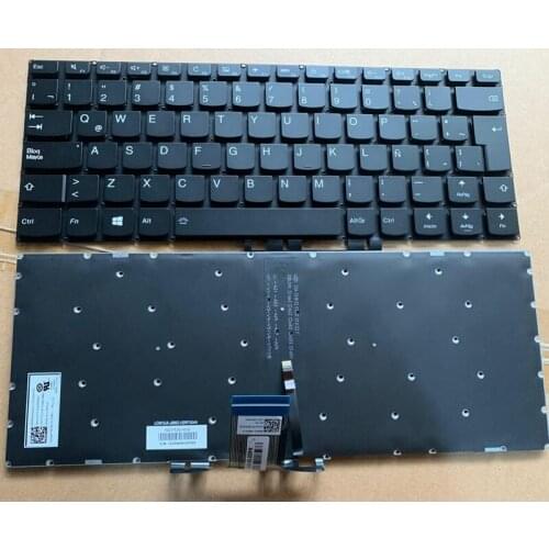 GZEELE new FOR Lenovo yoga 510-14 510-14AST 510-14IKB 510-14ISK Keyboard US Black With Backlight with Backlit