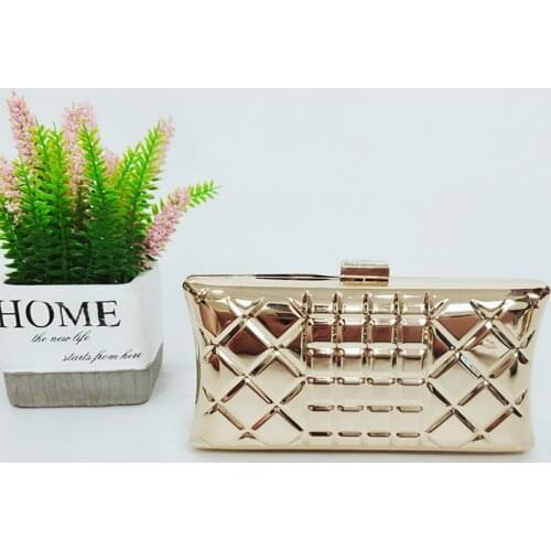 Wholesale hot sell new wholesale iron clutch bag fashion Spiral oval evening wedding mini wallet women