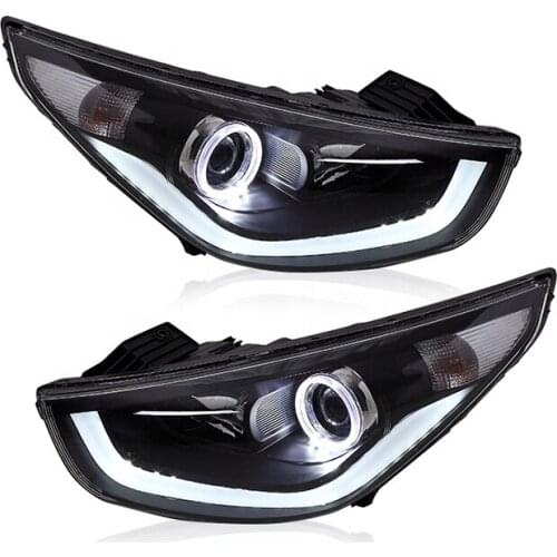 Goodmolds wholesales factory manufacturer head lights 2010-2013 headlights for hyundal ix35 TOCSON