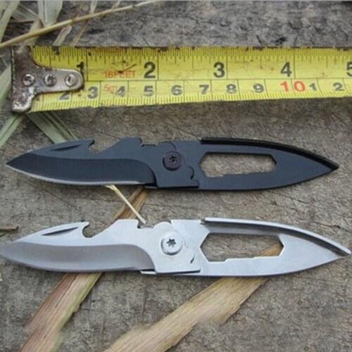 Outdoor camping equipment EDC Hiking Keychain Multifunction knife Opener Sports & Outdoors self-defense tool FW002