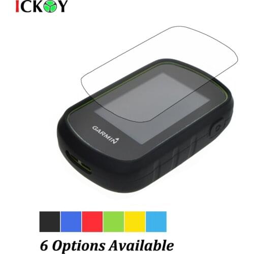 Hiking Handheld GPS Navigator Accessories Silicon Rubber Case + LCD Screen Protector for Garmin eTrex 25 35 35T