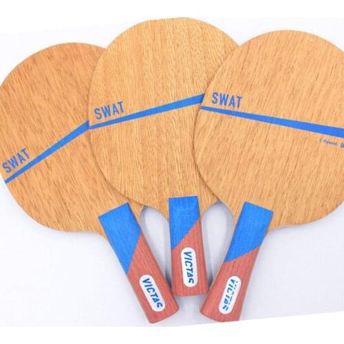 VICTAS SWAT 5PW CARBON table tennis blade pure wood carbon table tennis racket suit long pimples ping pong game