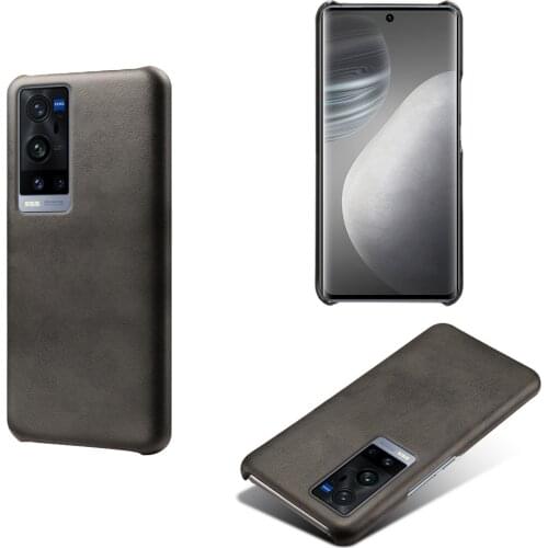 Luxury Vegan PU Leather Case For VIVO X60 Pro Plus X60pro Funda Wearable Slim Business Cover For Vivo X60 Pro+ 5G X 60 Pro Coque