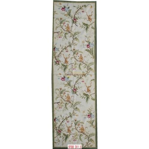 Carpet wool aubusson rug wool large carpet plant carpet russian carpet